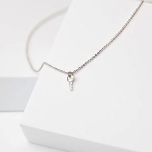 Believe Mini Key Necklace